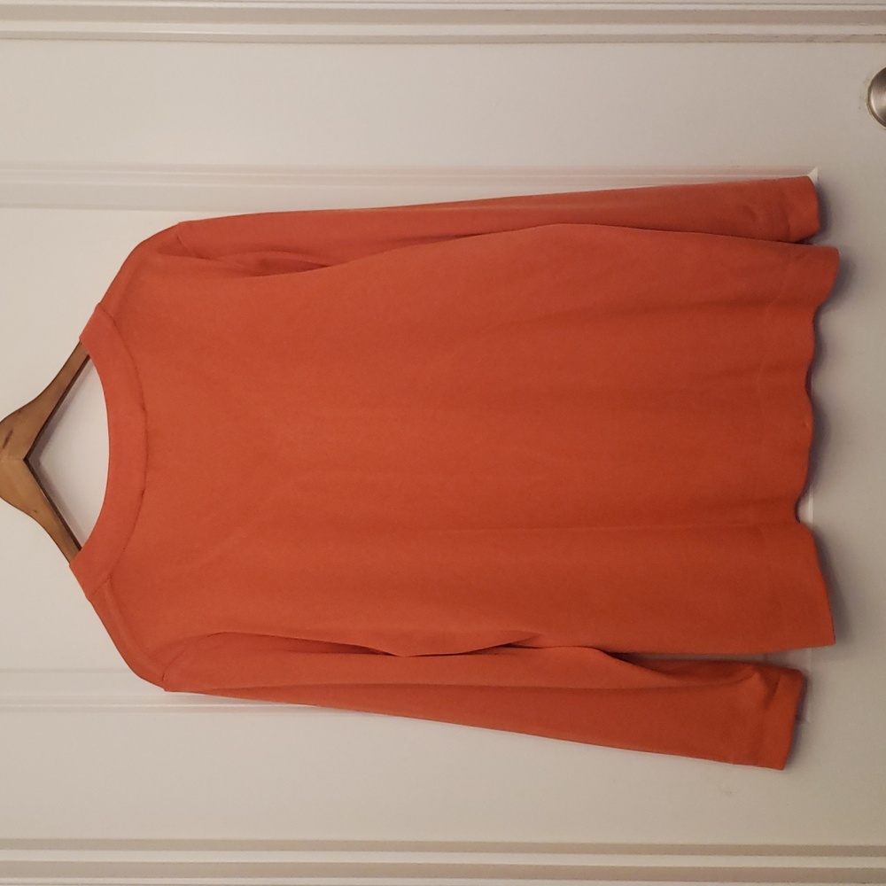 Exclusively Misook Cardigan Toggle Buttons Peach … - image 7